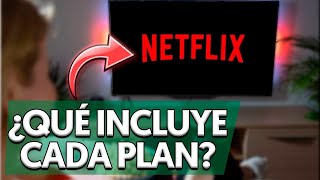 🔵 Diferentes tipos PLANES de NETFLIX  ¿Qué incluye cada uno [upl. by Ollopa]