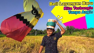 Berburu Layang Layang Baru Di Toko Mainan  Main Layangan Di Sawah 👻👾 Praya Brother [upl. by Hafirahs]