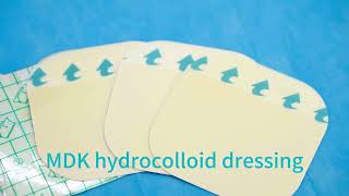 MDK ultra hydrocolloid dressing bandage [upl. by Kentigera]