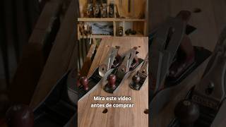 Mira este video antes de comprar un cepillo de madera tipsshorts ebanisteria [upl. by Nwahsyar117]