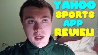 Yahoo sports app review [upl. by Anerom66]