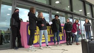 211021 Carla Reemtsma von Fridays for Future bei der Pressekonferenz von Gerechtigkeit Jetzt [upl. by Andromede665]