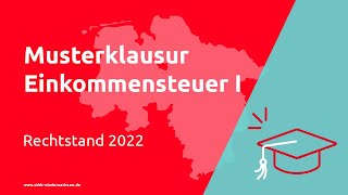 Einkommensteuer I  2023 Prüfungsvorbereitung Steuerfachangestellte [upl. by Loar]