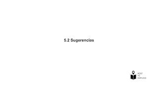 52 Sugerencias [upl. by Adnolat]