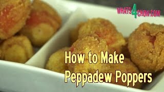 How to Make Peppadew Poppers  Crumbed Deepfried Stuffed Piquante Peppers [upl. by Liw]