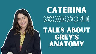 Caterina Scorsone talks about Amelia Shepherd Greys Anatomy queer representation on TV and more [upl. by Puduns]