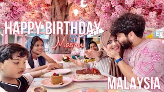 ഈ HEAVENLY LIFE തന്നത് സോനു ആണ് 🥰 MASHU’s BIRTHDAY IN ELampN LONDON CAFE 🥳🤩  PAVILLION MALAYSIA 🇲🇾😍 [upl. by Kire]