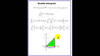 Double Integrals EXAMPLE [upl. by Llednor79]