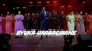 BYUKA URABAGIRANE  Ebenezer Choir FT Bosco Nshuti Official Music Video [upl. by Sharline]