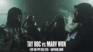 TAY ROC vs MARV WON  FACEOFF [upl. by Adnek]