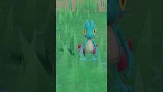 SHINY TREECKO shinypokemon pokemon pokemonviolet treecko [upl. by Annoyt]