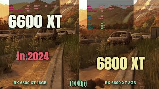 6800 xt vs 6600 xt 1440p gaming 2024 [upl. by Ericka343]