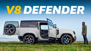 NEW Land Rover Defender 90 V8 Review Why This Car Makes NO Sense  4K [upl. by Eiralih10]