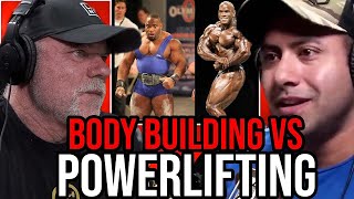 Evolution Of Steroids Body Building VS Powerlifting Training  John Rivas [upl. by Rennold276]