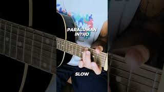 Paraluman Guitar Intro  Slow [upl. by Enelram]