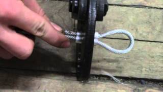 Worth W Smith Howto Series How to crimp a cable [upl. by Notserk]