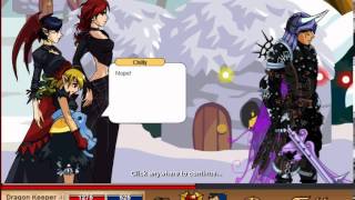 DragonFable 2013 Frostval  The List [upl. by Artekal967]