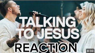 TALKING TO JESUS  ELEVATION WORSHIP amp MAVERICK CITY  REACTION [upl. by Garzon]