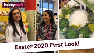 Hobbycraft LIVE Introducing our Easter Range for 2020 [upl. by Orman]