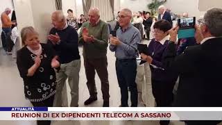 ATTUALITÀ REUNION DI EX DIPENDENTI TELECOM A SASSANO [upl. by Adnamas]