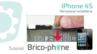 Tuto réparer iPhone 4S  Changer la batterie démontage  remontage HD [upl. by Estelle]