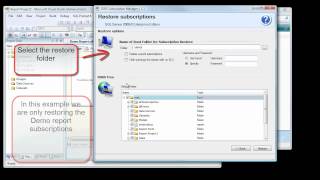 Using SSRS Subscription Manager [upl. by Kiran]