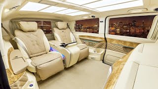 Mercedes V Class VIP Luxury  FULL Review V300d by KLASSEN 2021 NEW Edition  Jet Van ・ MVV1332 [upl. by Rox396]