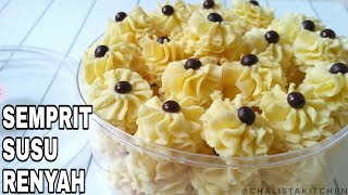 RESEP KUE SEMPRIT SUSU SUPER RENYAH CUMA 3 BAHAN [upl. by Cayser]