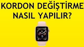 Apple Watch Kordon Değiştirme Nasıl Yapılır [upl. by Halimak]