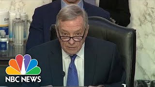 Durbin Criticizes Some Questioning Of Jackson As Testing Ground For Conspiracy Theories [upl. by Inattyrb]