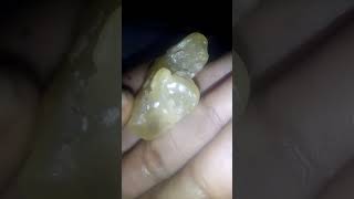 Libyan desert glass meteorite ☄️☄️☄️💯 [upl. by Anuahs]