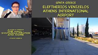 Athens International Airport quotEleftherios Venizelosquot  SPATA GREECE  ATHENS INTERNATIONAL AIRPORT [upl. by Xino]