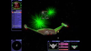 Romulan Snipe vs USS Virginia  Remastered v12  Star Trek Bridge Commander [upl. by Belva556]