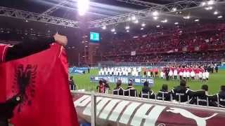 Italia vs Albania 1  0 Himni Kombetar HD [upl. by Stewart64]