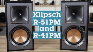 Klipsch Reference R51PM and R41PM powered speakers  Crutchfield video [upl. by Seaden933]