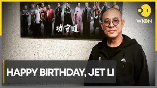 Jet Li at 60 Celebrating the Iconic Chinese Film Star and Martial Arts Legend  WION News [upl. by Ynalem]