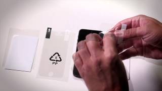 How To Install Belkin Screen Guard onto your iPhone 5 [upl. by Etnaihc]