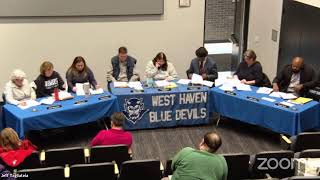 West Haven Board of Education Meeting 252024 600PM [upl. by Hope]