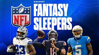 Fantasy Football sleepers at EACH position to target in your draft  CBS Sports [upl. by Kingsly]