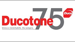 DUCOTONE ANNIVERSARY  75 anni di storia [upl. by Ahsenyt]