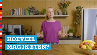 Hoeveel mag ik eten Hoeveel calorieën  Op gewicht blijven [upl. by Ynaffi161]