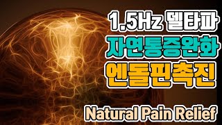 🥱재생의 뇌파소리  15 Hz 델타파  엔돌핀촉진 자연통증완화   15 Hz EEG [upl. by Templas224]