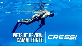 Wetsuit Review  CAMALEONTE Cressi Spearfishing [upl. by Weismann]