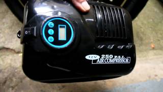 12V 250PSI Digital Air Compressor with Pressure presetcut off Quick review [upl. by Stig]