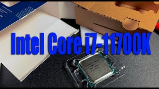 Распаковка Intel Core i711700K з Rozetka [upl. by Niwred]