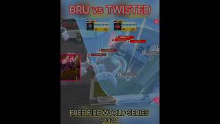 BRU 🇹🇭 VS TWISTEDMINDS 🇹🇭 4v4 FFWS KNOCKOUT DAY 4 brock freefirelive freefireworldseries [upl. by Neehsar703]