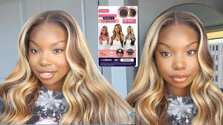 OUTRE PREFECT HAIRLINE PREPLUCKED LORENA STYLE amp INSTALL NEW SYNTHETIC WIGS 2024 [upl. by Maloy303]