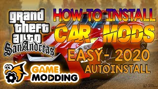 How To Install Car Mods on GTA San Andreas 2021  PC  EASY [upl. by Dranek113]