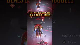 BLOOD ANGELS ASSAULT MARINE DEALS DEATH IN DOUBLE TO TWO CHAOS MARINES Warhammer 40K Spacemarine 2 [upl. by Odareg]