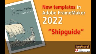 Introduction to the Scandinavian Ship Guide Template in Adobe FrameMaker 2022 [upl. by Atidnan514]